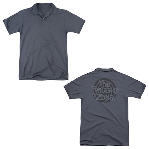 The Twilight Zone Spiral Logo Polo T-Shirt